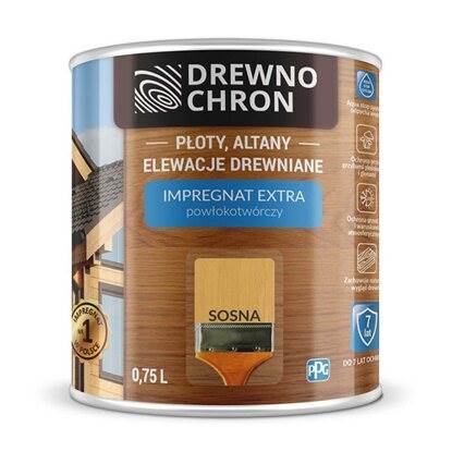 Impregnat do drew.Drewnochron Extra Sosna 0,75L