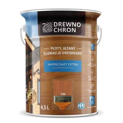 Impregnat do drew.Drewnochron Extra Tik 4,5L