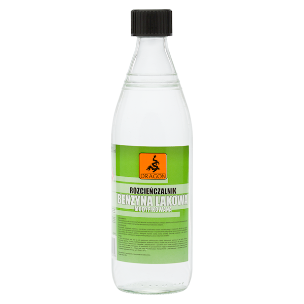 Benzyna lakowa Dragon 0,5L butelka szklana