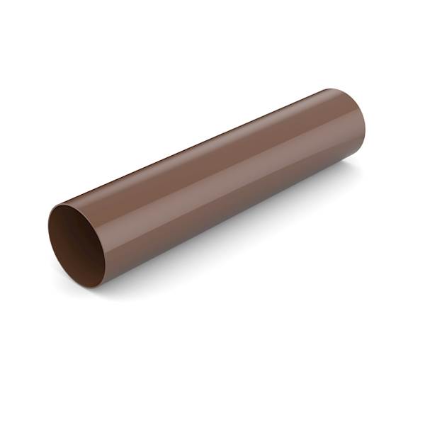 Rura spustowa BRYZA 63mm 3mb brązowa