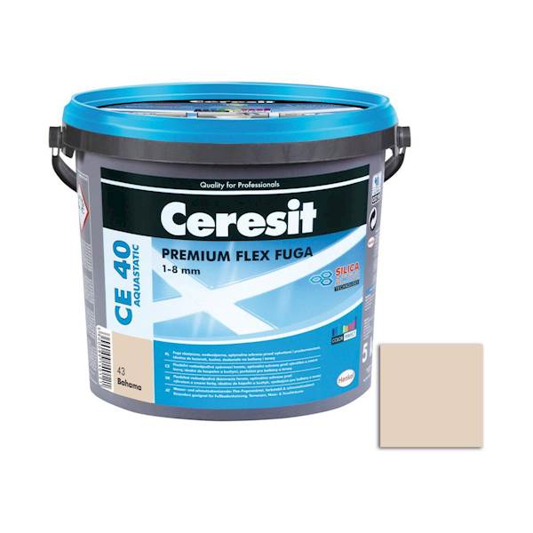 Fuga elastyczna Ceresit CE40 Aquast. Bahama 5kg