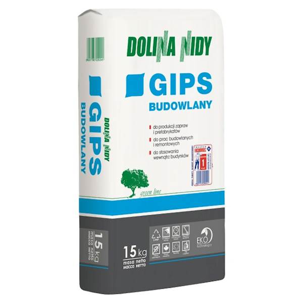 Dolina Nidy Gips budowlany 15kg