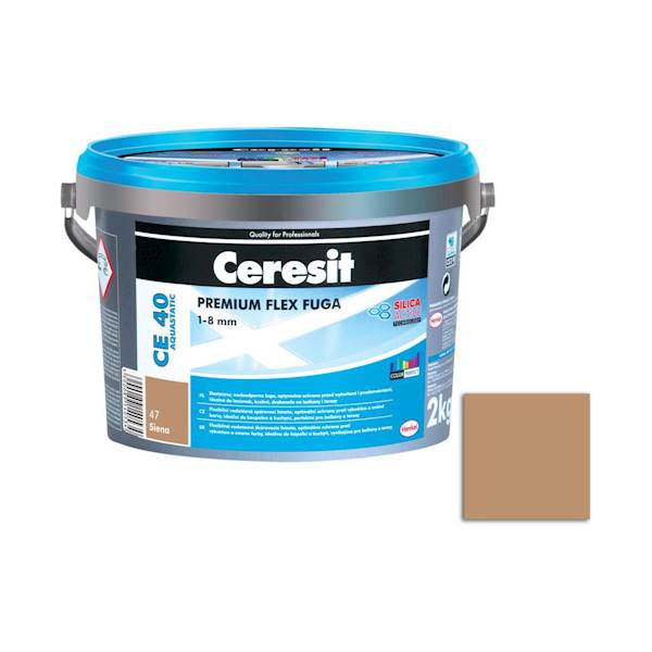 Fuga elastyczna Ceresit CE40 Aquast. Siena 2kg