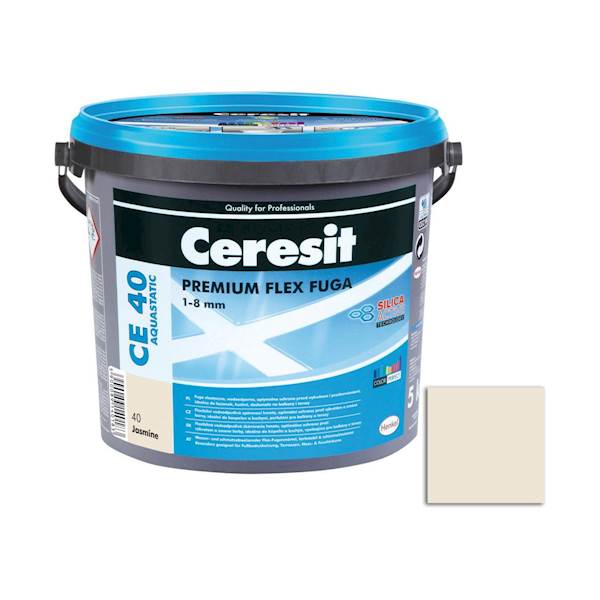 Fuga elastyczna Ceresit CE40 Aquast. Jasmine 5kg