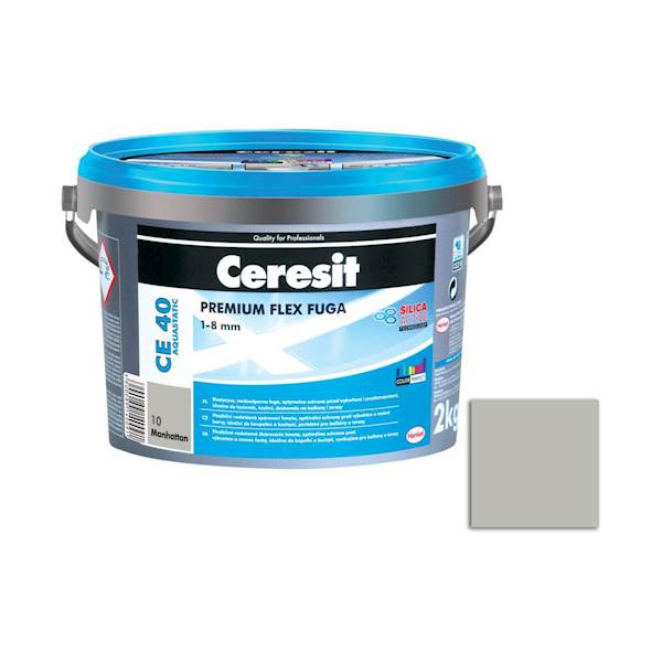 Fuga elastyczna Ceresit CE40 Aquast. Manhattan 2kg
