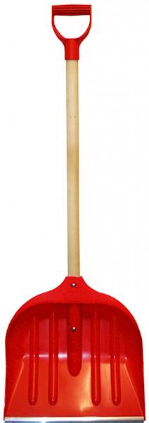 Łopata do śniegu plast.duża 45cm kolor,trz.gruby