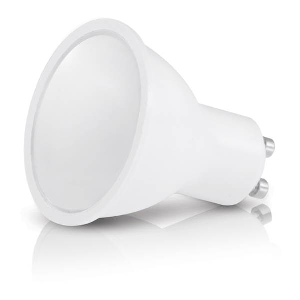 KOBI Żarówka LED GU10 SMD 7W 3000K 540LM bia.ciep.
