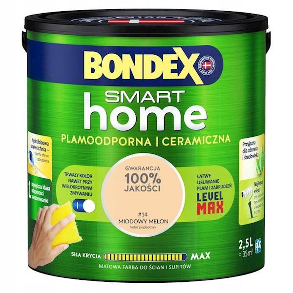 Bondex Farba ceram.Miodowy melon 2,5L