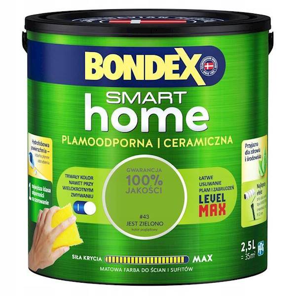 Bondex Farba ceram.Jest zielono 2,5L