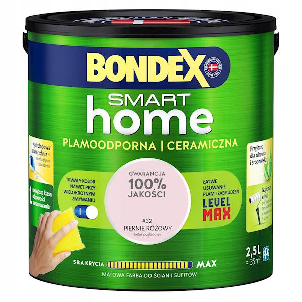 Bondex Farba ceram.Pięknie różowy 2,5L