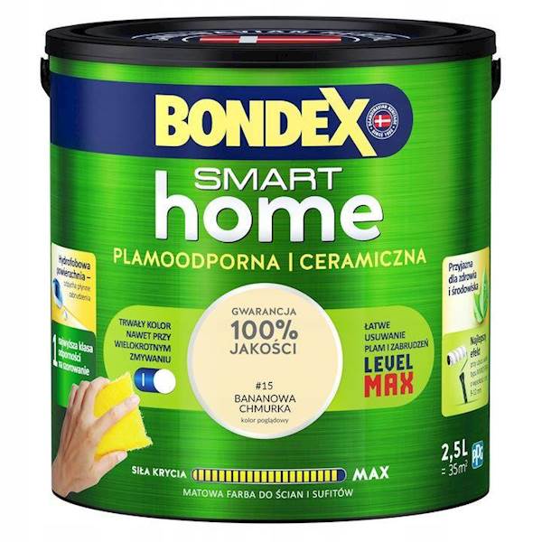 Bondex Farba ceram.Bananowa chmurka 2,5L