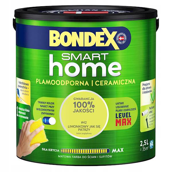 Bondex Farba ceram.Limonkowy jak się patrzy 2,5L