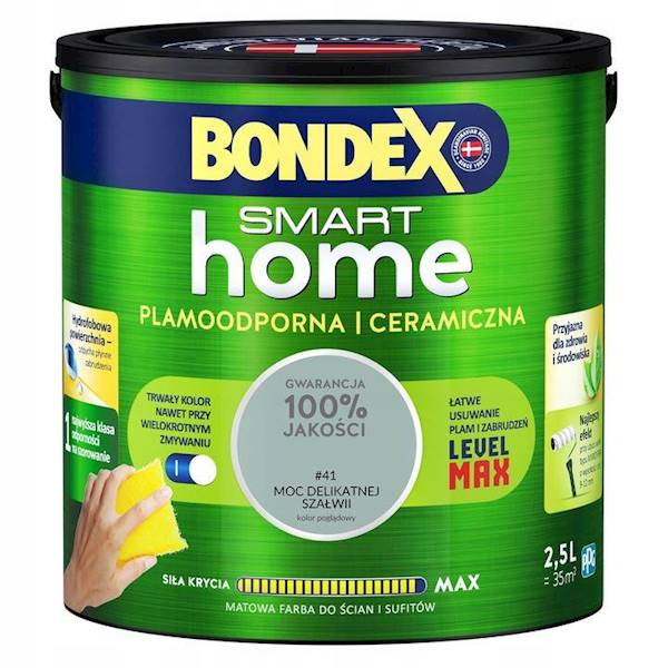 Bondex Farba ceram.Moc delikatnej szałwii 2,5L