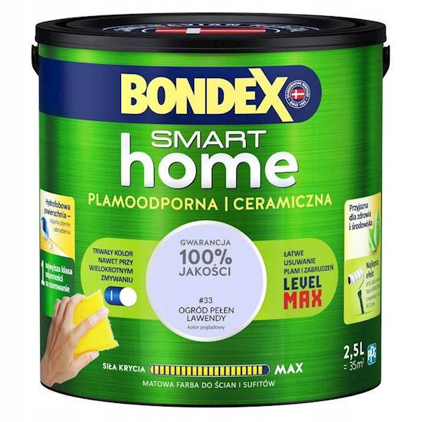Bondex Farba ceram.Ogród pełen lawendy 2,5L