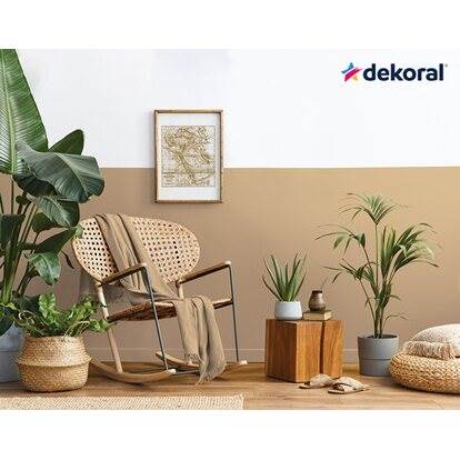 Emulsja Dekoral Moc Koloru gorący piasek 5L