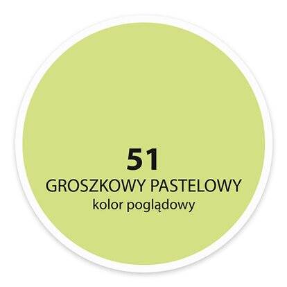 Emulsja Dekoral Moc Koloru groszkowy pastelowy 5L