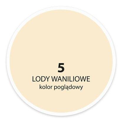 Emulsja Dekoral Moc Koloru lody waniliowe 5L
