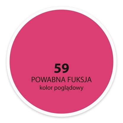 Emulsja Dekoral Moc Koloru powabna fuksja 2,5L