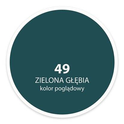 Emulsja Dekoral Moc Koloru zielona głębia 2,5L