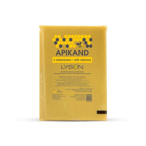 Ciasto pszczel.Łysoń Apikand BeeHome z witamin.1kg
