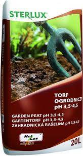 Torf naturalny kwaśny Hollas Sterlux 20L