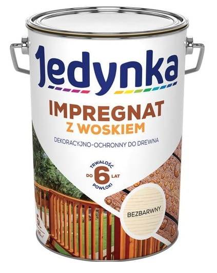 Impregnat do drew. Jedynka z wosk. bezbarwny 5L