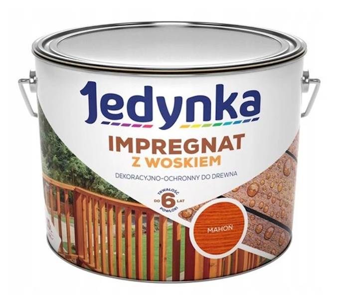 Impregnat do drew. Jedynka z wosk. mahoń 2,5L
