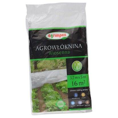 Agrowłóknina wiosenna 3,2x5m biała Agrimpex