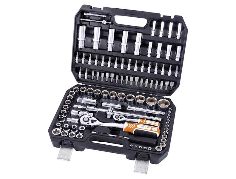 Verkatto Zestaw kluczy nasad.1/4", 1/2" 108szt