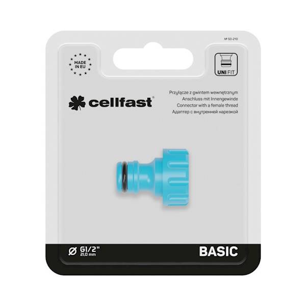 CellFast Końcówka przył.na kran gw.wew.1/2" 50-210