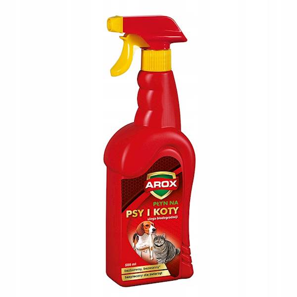 Płyn odstraszający psy i koty Arox 500ml