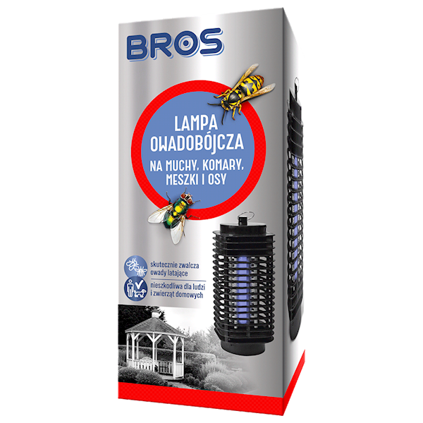 Bros Lampa owadobójcza na muchy, komary, osy