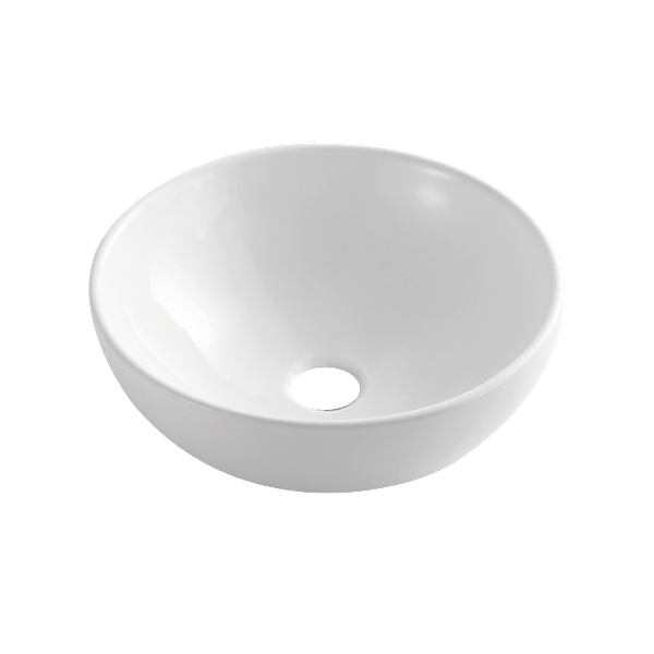 Umywalka nablatowa Invena Dokos okrąg.40cm otw.