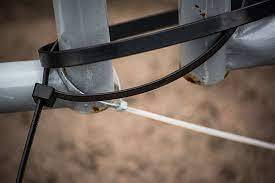 Taśma kablowa zacisk.Trytytka 250x4,8/100sz czarna