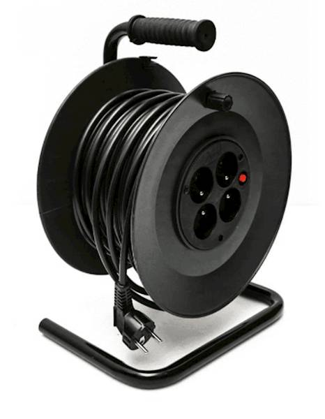 Przedłużacz bębnowy 4gn zab.term.25m 3x1,5mm 10A