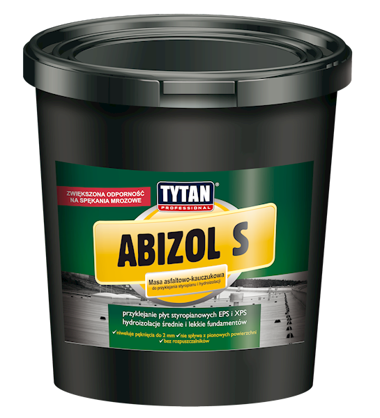 Bitumiczny klej do styropianu TYTAN Abizol S 9kg
