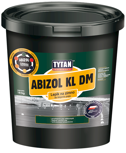 Lepik na zimno do papy TYTAN Abizol KL DM 9kg