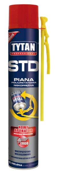 Piana montażowa wężykowa Tytan STD 750ml