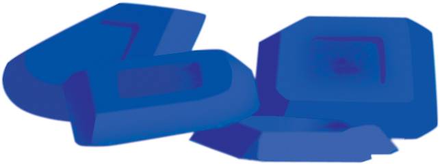 Kostki do rozprowadz.silikonów YT-5261 Tytan 4szt