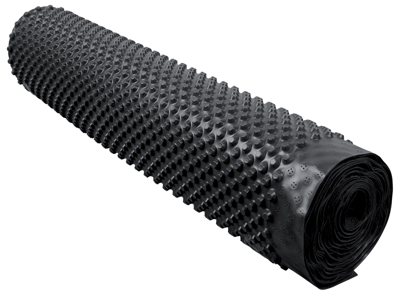 Folia kubełkowa fundamentowa czarna Tytan 1mx20mb