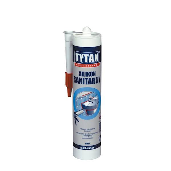 Silikon sanitarny biały Tytan 280ml