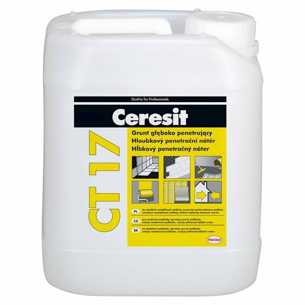 Grunt głęboko penetrujący Ceresit CT17 5L