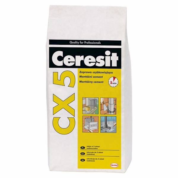 Cement montażowy Ceresit CX-5 5kg