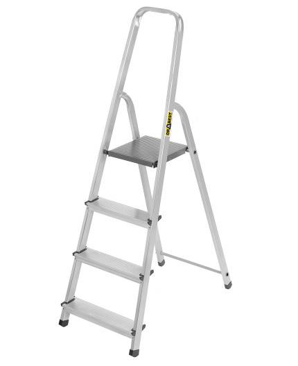 Drabina aluminiowa dom.Drabest 3+1st.75/147/275cm