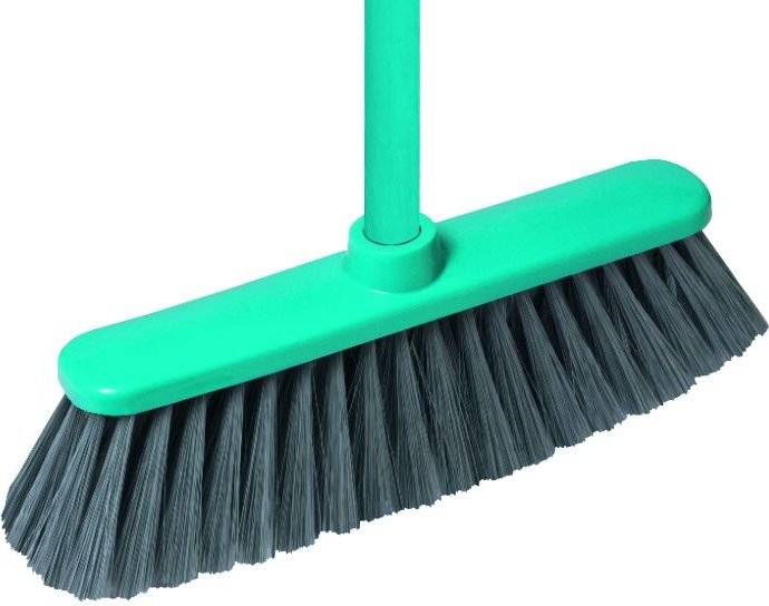 Szczotka do zamiatania PCV York z trzonkiem