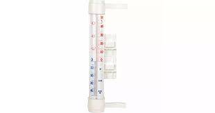 Termometr zewn.Bioterm duży przyklej.020802 biały