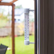 Termometr zewn.Bioterm duży przyklej.020802 biały