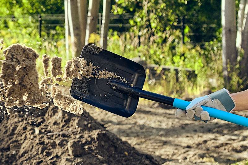 Łopata piaskowa Cell-Fast Ideal Pro trzonek metal.