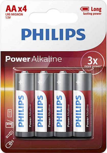 Bateria alkaliczna Philips LR6P4B AA R6 1,5V 4szt