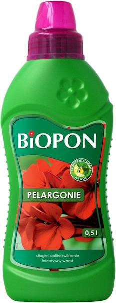 Biopon Nawóz do pelargonii 0,5L.